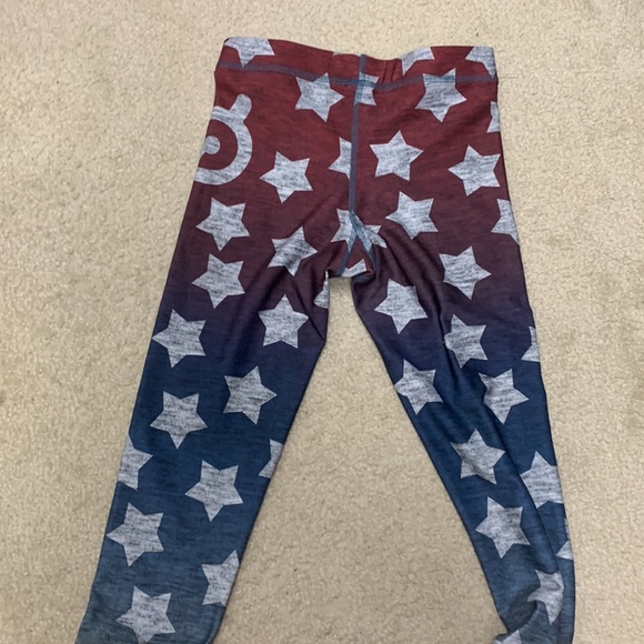 NWOT peloton x terez ombré star leggings small - Picture 5 of 5
